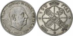 World Coins - Spain, Caudillo and regent, 100 Pesetas, 1966 (68), Madrid, Silver,