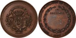 World Coins - France, Medal, Union des Sociétés Françaises de Tir de Paris, 1887, Desaide