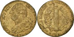 World Coins - Coin, France, 2 sols françois, 2 Sols, 1792, Paris, , Bronze