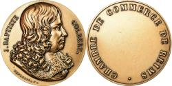 World Coins - France, Medal, Colbert, Chambre de Commerce de Reims, Depaulis, , Bronze