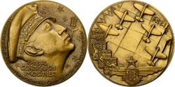 World Coins - France, Medal, Général Corniglion Molinier, Forces Aériennes, Bronze