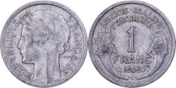 World Coins - France, Franc, Morlon, 1945, Castelsarrasin, Aluminum,