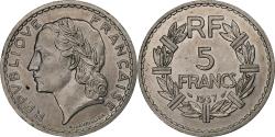 World Coins - France, 5 Francs, Lavrillier, 1937, Paris, Nickel, , Gadoury:760