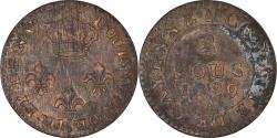 World Coins - Coin, FRENCH GUIANA, 2 Sous, 1789, Paris, , Billon, KM:1, Lecompte:20