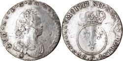 World Coins - Coin, France, Louis XV, 1/10 Écu vertugadin, 1717, Caen, , Silver
