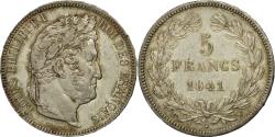 World Coins - Coin, France, Louis-Philippe, 5 Francs, 1841, Lille, , Silver,KM 749.13