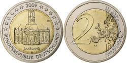 World Coins - Germany, 2 Euro, Saarland, 2009, Berlin, Bi-Metallic, , KM:276