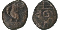 World Coins - French India, Doudou, (1836), Pondicherry, Coq, Bronze,