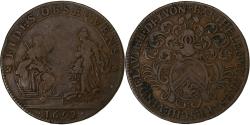 World Coins - France, Token, Échevins de Lyon, Barthélemy Dareste, 1692, Copper Plated