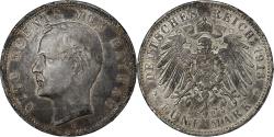 World Coins - German States, BAVARIA, Otto, 5 Mark, 1913, Munich, Silver, , KM:915