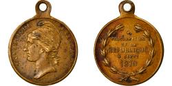 World Coins - France, Medal, Proclamation de la Troisème République, 4 Septembre, Politics