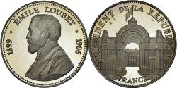 World Coins - France, Medal, Les Présidents de la République, Émile Loubet, Politics