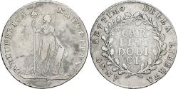World Coins - Neapolitan Republic, 12 Carlini, An VII (1799), Naples, Silver,