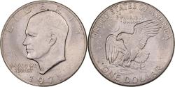 Us Coins - United States, Dollar, Eisenhower Dollar, 1971, Philadelphia, Copper-Nickel Clad