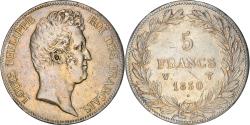 World Coins - Coin, France, Louis-Philippe, 5 Francs, 1830, Lille, Tranche en creux