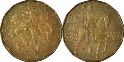 World Coins - Coin, Czech Republic, 20 Korun, 1993