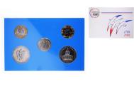 World Coins - Coin, France, Coffret Folon 1 fr. à 100 frs., 1989, MDP, FDC, 751/3000