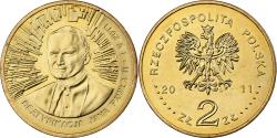 World Coins - Poland, 2 Zlote, 2011, Warsaw, Brass, , KM:772