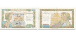 World Coins - France, 500 Francs, La Paix, 1941, 1941-06-26, ANNULÉ, VF(20-25)