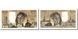 World Coins - France, 500 Francs, 500 F 1968-1993 ''Pascal'', 1970, 1970-01-08, EF(40-45)
