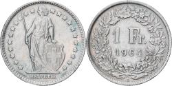 World Coins - Coin, Switzerland, Franc, 1964, Bern, , Silver, KM:24