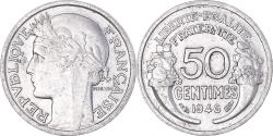 World Coins - Coin, France, Morlon, 50 Centimes, 1946, Paris, , Aluminum, KM:894.1a