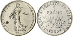 World Coins - France, Franc, Semeuse, 1983, Paris, série FDC, Nickel, , Gadoury:474