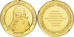 World Coins - France, Medal, Louis XV, History, , Vermeil
