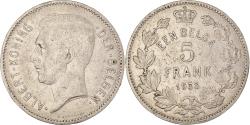 World Coins - Coin, Belgium, 5 Francs, 5 Frank, 1933, , Nickel, KM:98