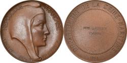 World Coins - France, Medal, Marianne, Département de la Seine Maritime, 1968, Coeffin