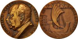 World Coins - France, Medal, E. Laurent Police Prefect, Politics, Society, War, 1915