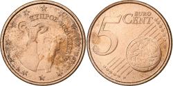 World Coins - Cyprus, 5 Euro Cent, 2008, Copper Plated Steel, , KM:80