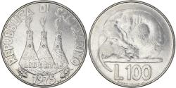World Coins - Coin, San Marino, 100 Lire, 1975, , Steel, KM:46