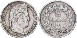 World Coins - France, 1/4 Franc, Louis-Philippe, 1831, Lille, Silver, , KM:740.13