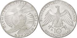 World Coins - Coin, GERMANY - FEDERAL REPUBLIC, 10 Mark, 1972, Munich, , Silver