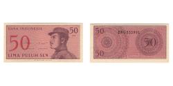 World Coins - Banknote, Indonesia, 50 Sen, 1964, KM:94a, AU(55-58)