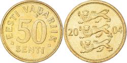 World Coins - Coin, Estonia, 50 Senti, 2004