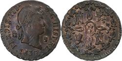 World Coins - Spain, Ferdinand VII, 2 Maravedis, 1830, Segovia, Copper,