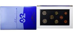 World Coins - France, Coffret 1c. à 2€, Proof, 2002, Monnaie de Paris,