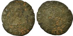 World Coins - Coin, Spain, Castille and Leon, Enrique III, Blanca, Cuenca, , Billon