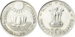 World Coins - Coin, INDIA-REPUBLIC, 10 Rupees, 1970, Bombay, , Silver, KM:186