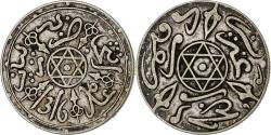 World Coins - Morocco, Abdelaziz, 1 Dirham, AH 1316 (1899), Paris, Silver,