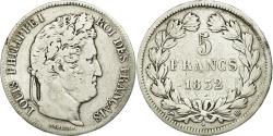 World Coins - Coin, France, Louis-Philippe, 5 Francs, 1832, Strasbourg, , Silver