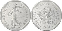 World Coins - Coin, France, Semeuse, 2 Francs, 1981, Paris, , Nickel, KM:942.1