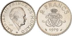 World Coins - Coin, Monaco, Rainier III, 2 Francs, 1979, , Nickel, KM:157, Gadoury:MC