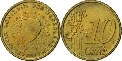 World Coins - Netherlands, 10 Euro Cent, 2000, Utrecht, Copper Plated Steel,
