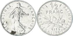 World Coins - Coin, France, 1/2 Franc, 1976