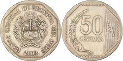 World Coins - Coin, Peru, 50 Centimos, 2003