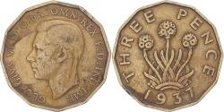World Coins - Coin, Great Britain, 3 Pence, 1937