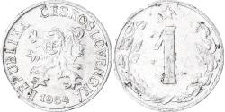 World Coins - Coin, Czechoslovakia, Haler, 1954
